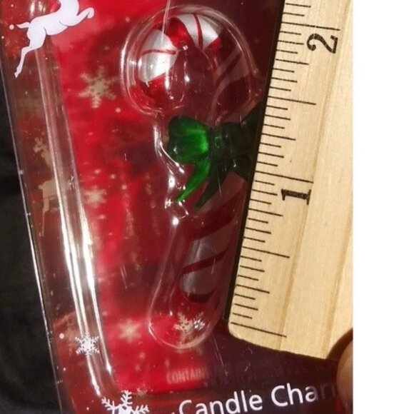 YANKEE CANDLE CHRISTMAS/HOLIDAY CANDY CANE JAR CHARM 2009 Table Top Gift USA - Picture 4 of 8